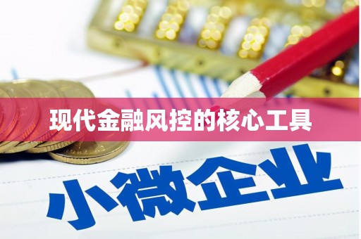 武功现代金融风控的核心工具