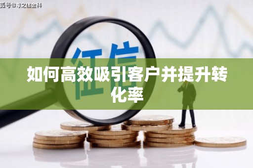 武功如何高效吸引客户并提升转化率