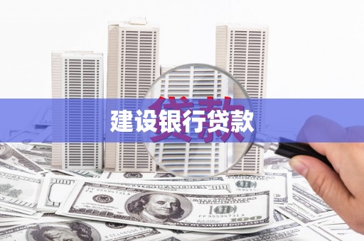 武功建设银行贷款