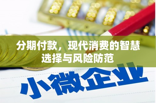 武功分期付款，现代消费的智慧选择与风险防范