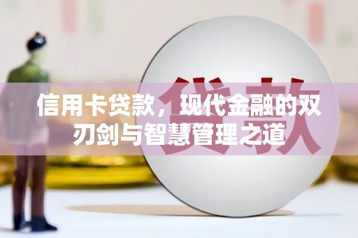 武功信用卡贷款，现代金融的双刃剑与智慧管理之道