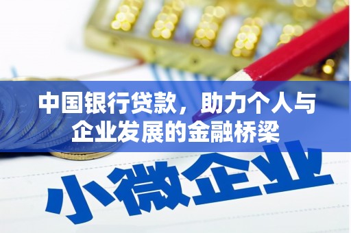 武功中国银行贷款，助力个人与企业发展的金融桥梁