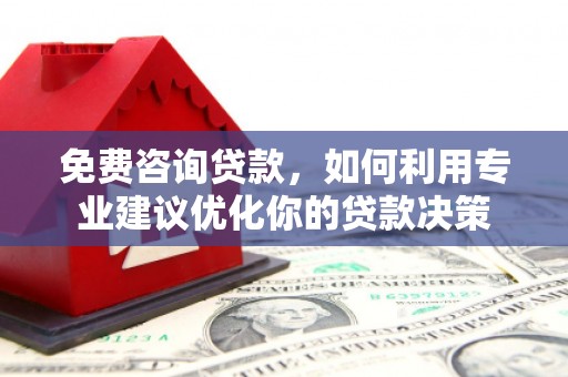 武功免费咨询贷款，如何利用专业建议优化你的贷款决策